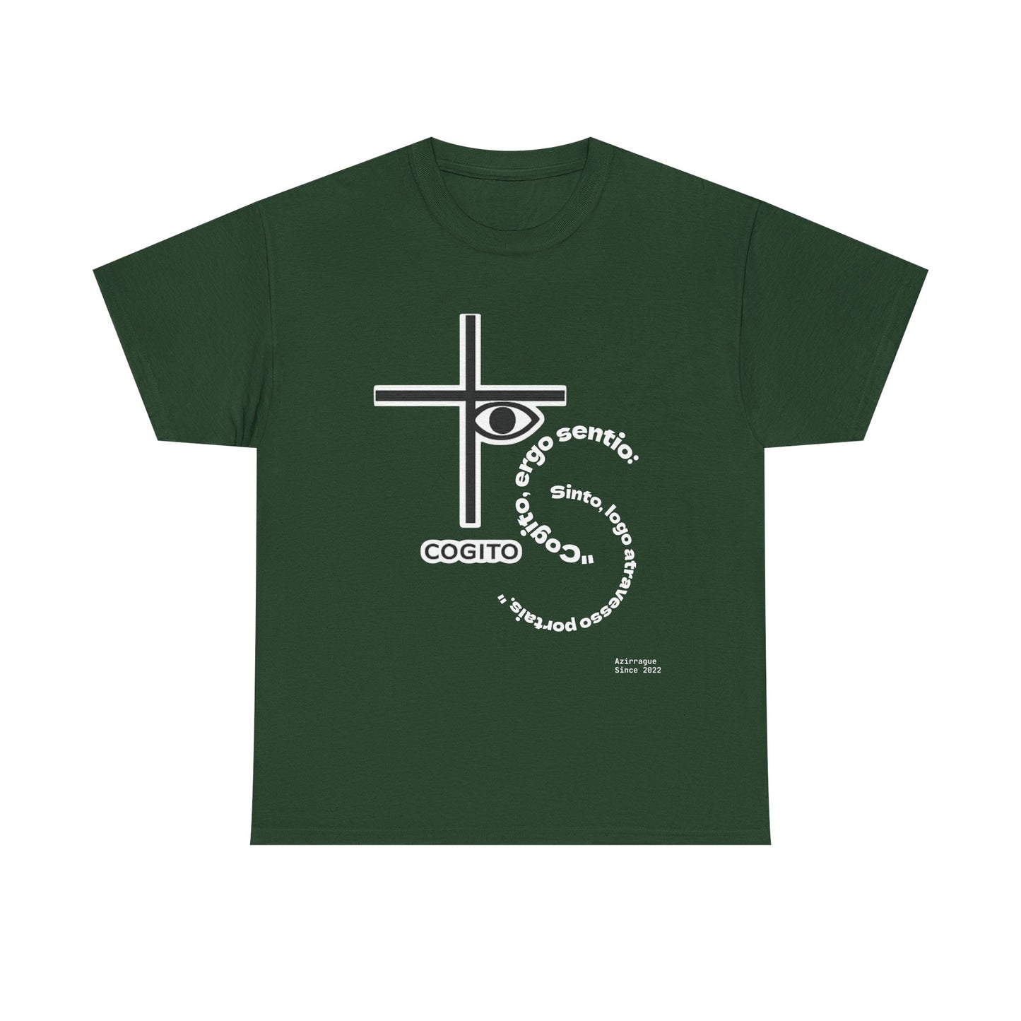 Camiseta Cruz & Olho — Filosofia Vestível | Azirrague