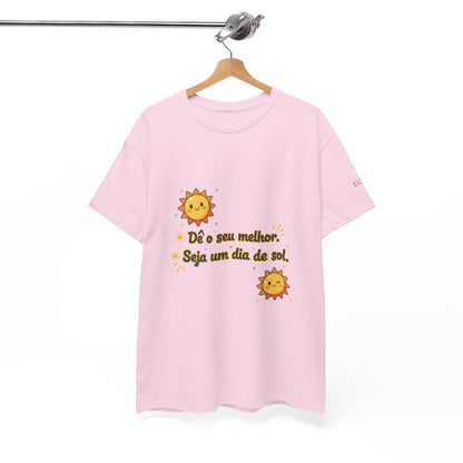 Camiseta Luz Serena – Poema de Esperança em Algodão