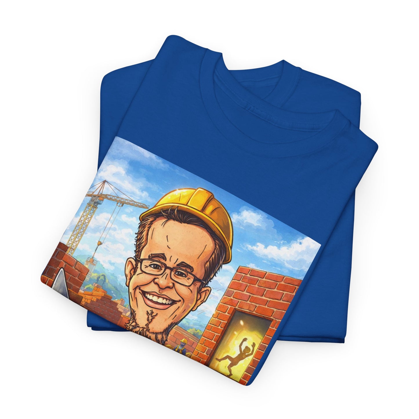 Camiseta Azimur com Frase de poder "Eu construo as paredes para que o Espírito possa dançar dentro delas."
 – Algodão Premium