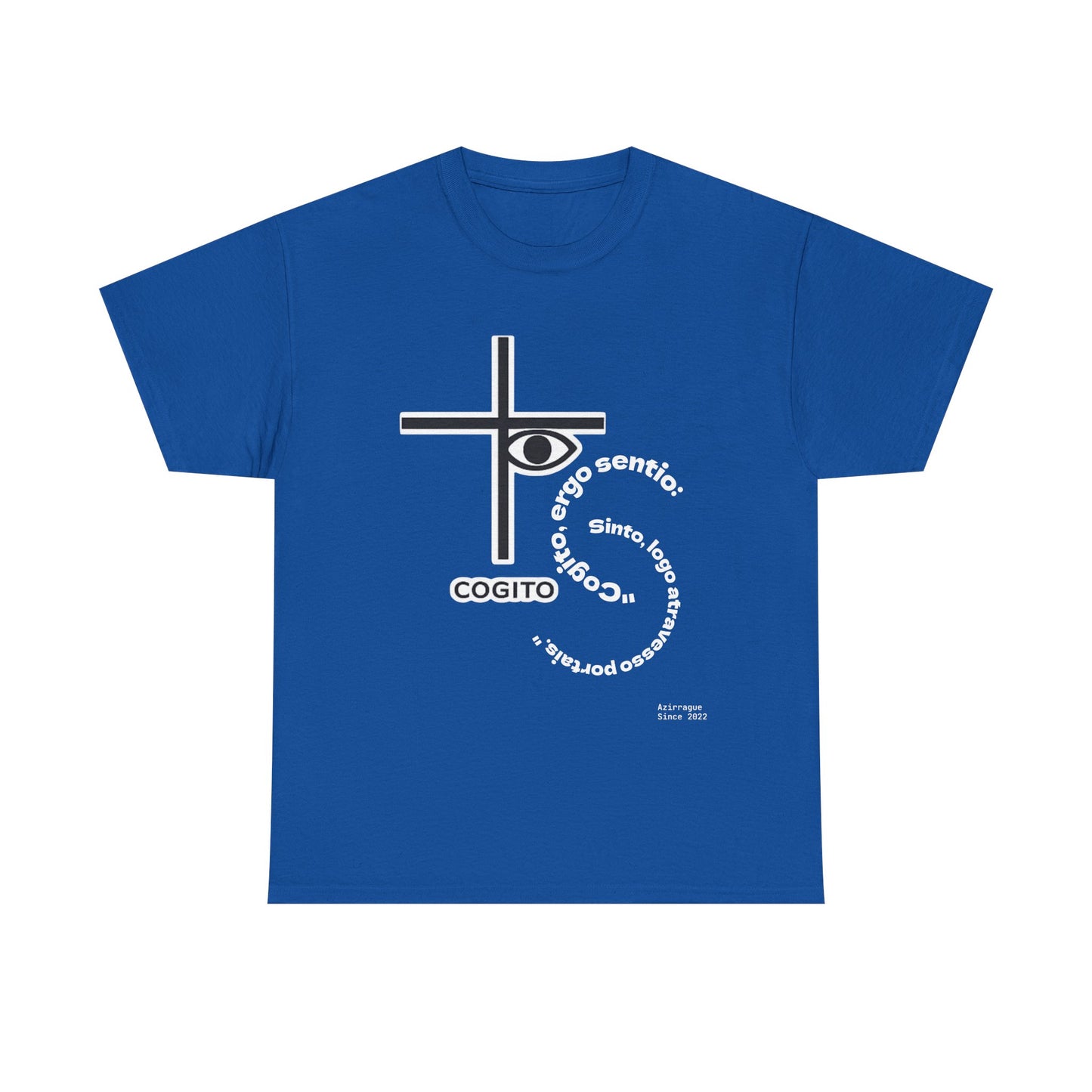 Camiseta Cruz & Olho — Filosofia Vestível | Azirrague