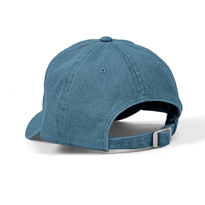 Boné Denim Frase Latina — Fé & Memória | OTTO Cap 18-204