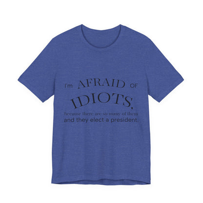 Camiseta Frase Irônica em Inglês | Quote Humor Político T-Shirt
