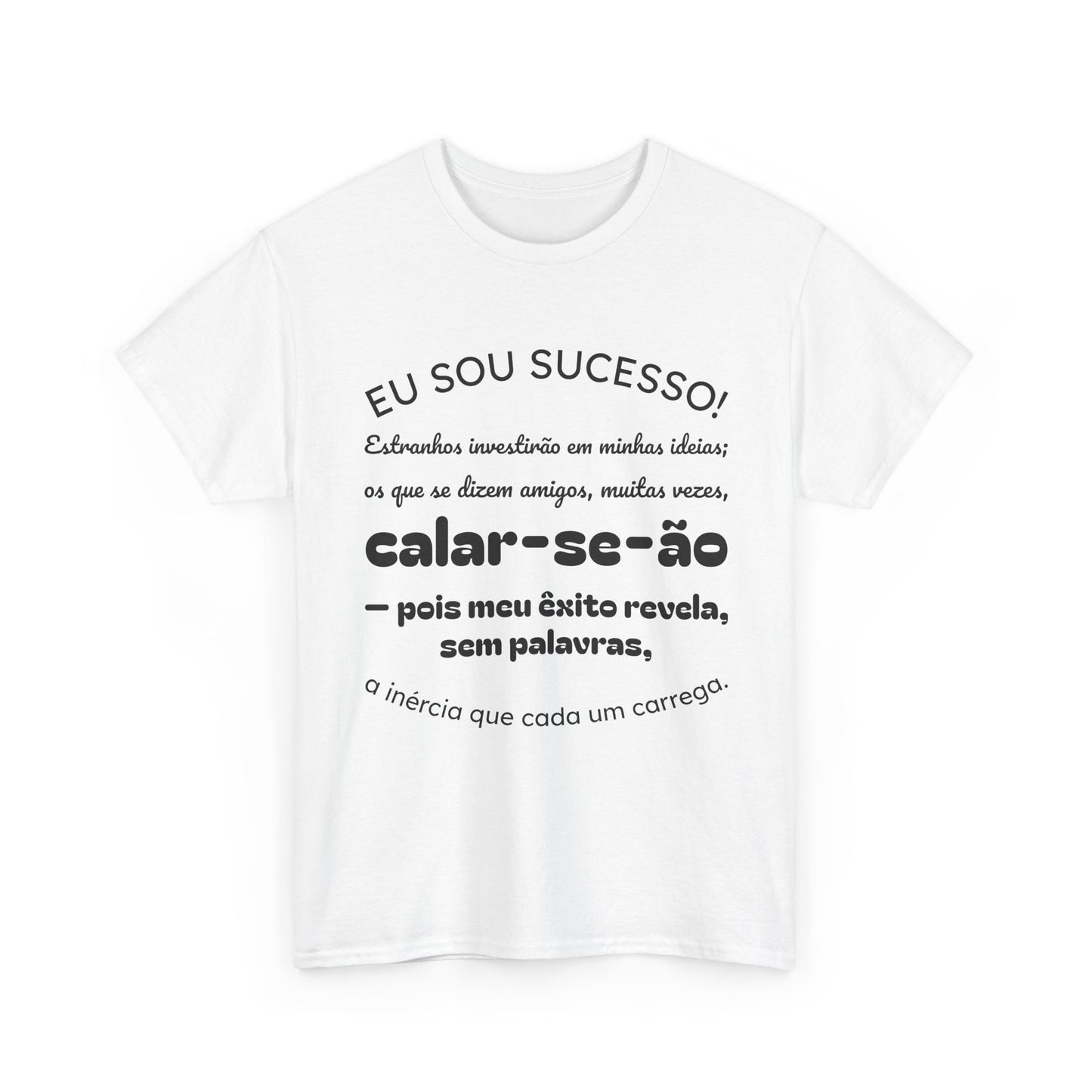 Camiseta estampada unissex Let Your Swords | Azirrague