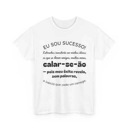 Camiseta estampada unissex Let Your Swords | Azirrague