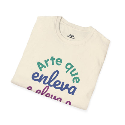 Camiseta "Arte que eleva e enleva o espírito" | Azirrague
