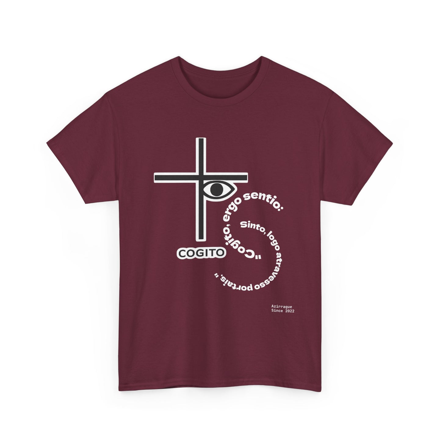 Camiseta Cruz & Olho — Filosofia Vestível | Azirrague