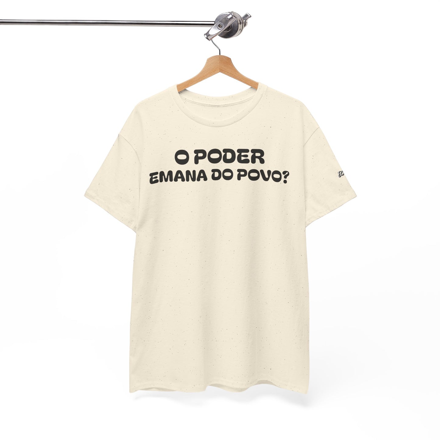 Camiseta “O Poder Emana do Povo” – Reflexão Sociológica sobre Poder e Sociedade