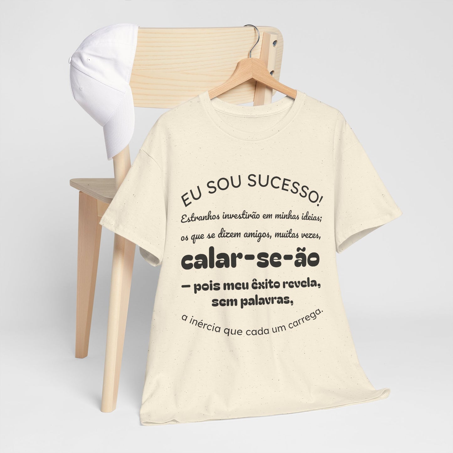 Camiseta estampada unissex Let Your Swords | Azirrague