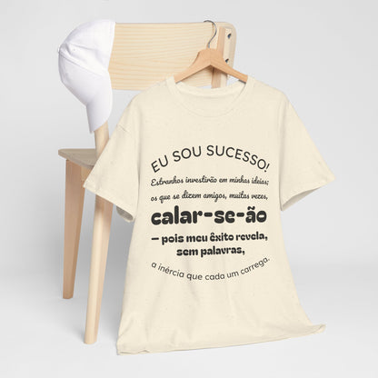 Camiseta estampada unissex Let Your Swords | Azirrague