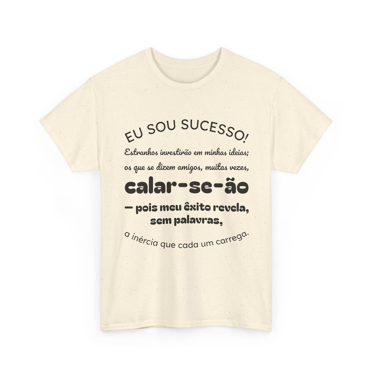 Camiseta estampada unissex Let Your Swords | Azirrague