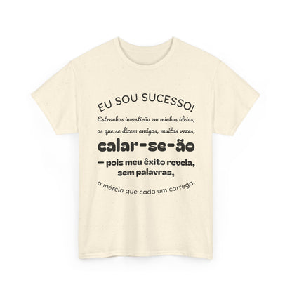 Camiseta estampada unissex Let Your Swords | Azirrague