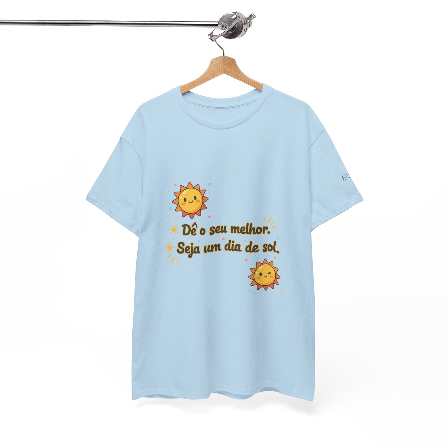 Camiseta Luz Serena – Poema de Esperança em Algodão