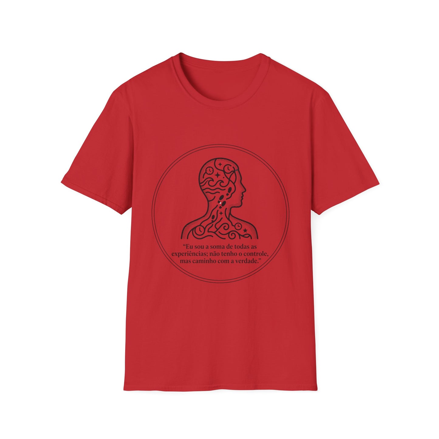 Inspirational Portuguese Quote T-Shirt — "Eu sou a soma de todas as experiências"