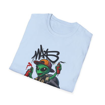 Camiseta Street Art Cogumelo Guardião – Algodão Ring-Spun Gildan 64000