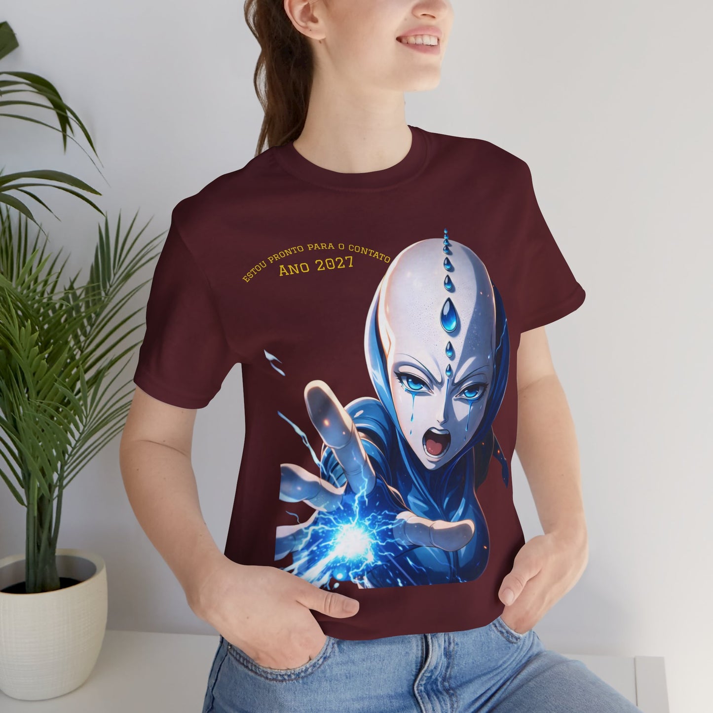 Camiseta contato alienígena 2027 | Azirrague