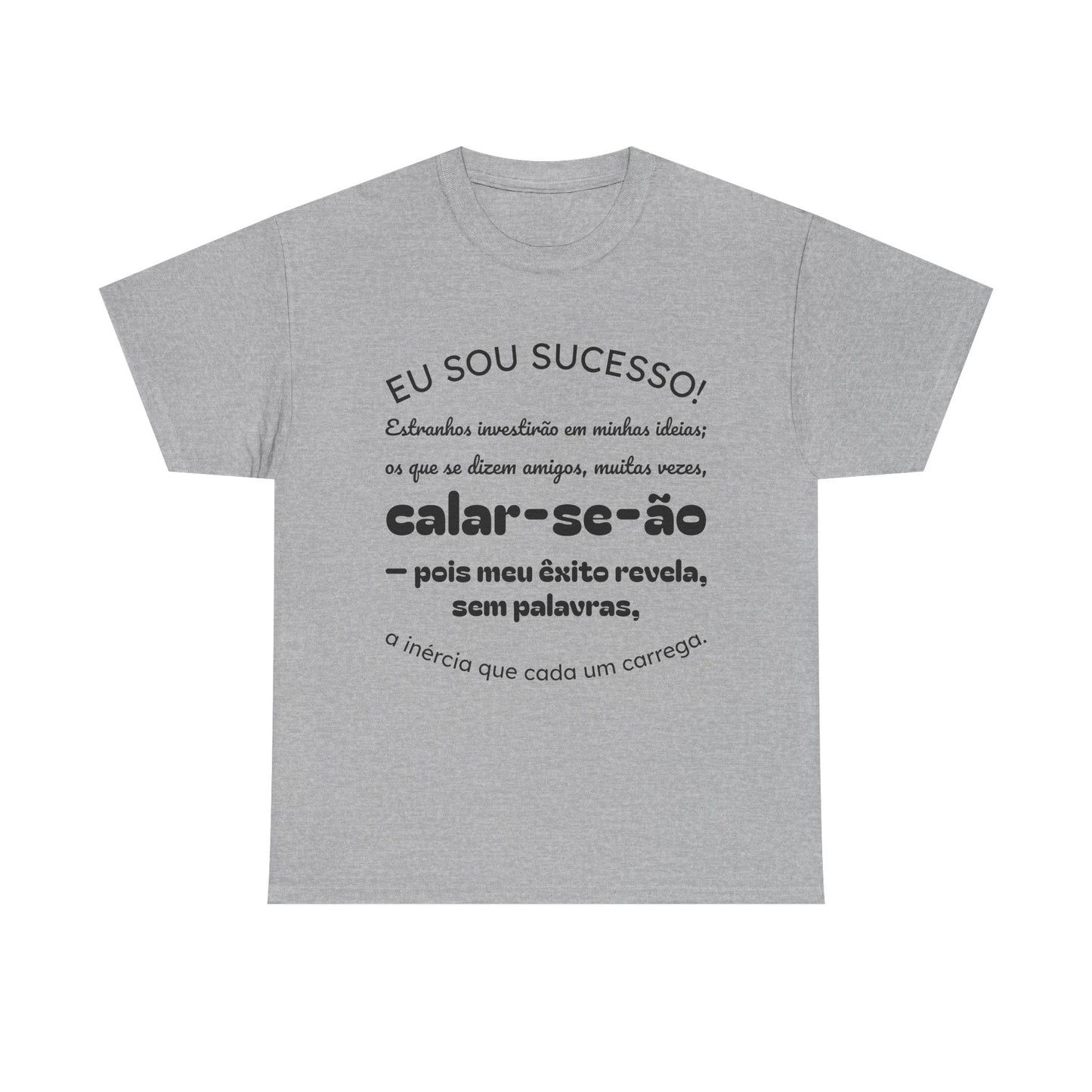 Camiseta estampada unissex Let Your Swords | Azirrague