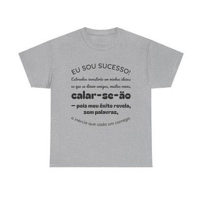 Camiseta estampada unissex Let Your Swords | Azirrague