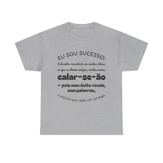Camiseta estampada unissex Let Your Swords | Azirrague