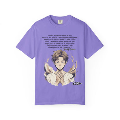 Camiseta Poética Citação Portuguesa — Trecho de Marcelo B. Cavalcante