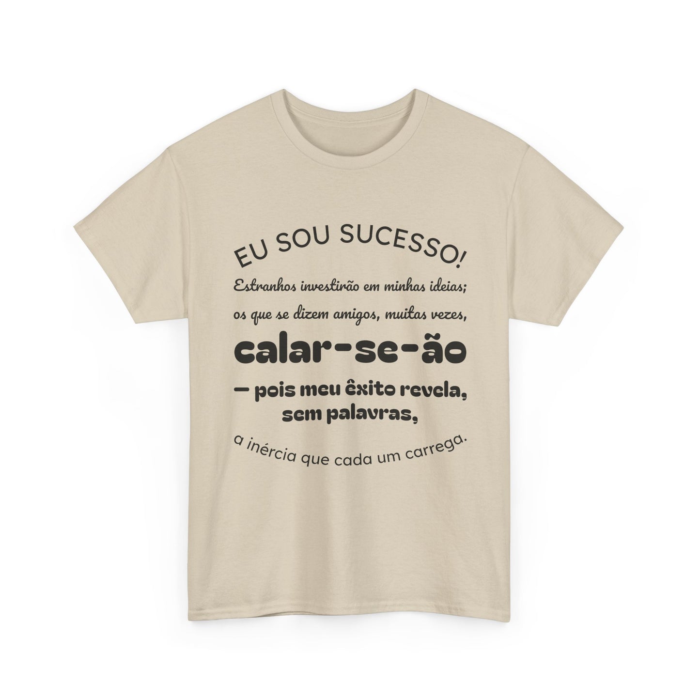 Camiseta estampada unissex Let Your Swords | Azirrague