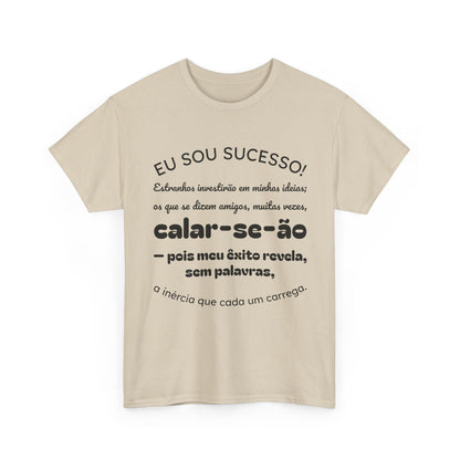 Camiseta estampada unissex Let Your Swords | Azirrague