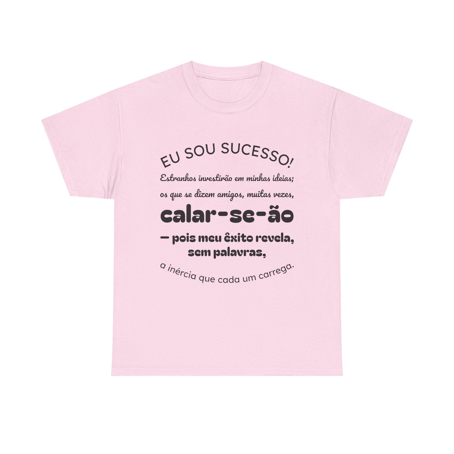Camiseta estampada unissex Let Your Swords | Azirrague