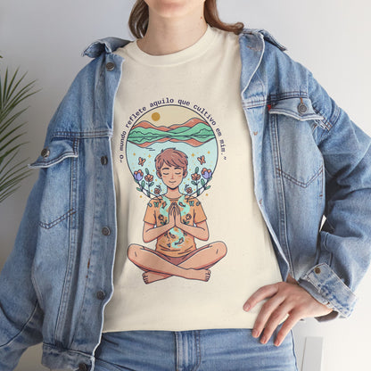 Camiseta “A Liberdade Nasce Por Dentro” — Algodão Premium | Jornada Interior