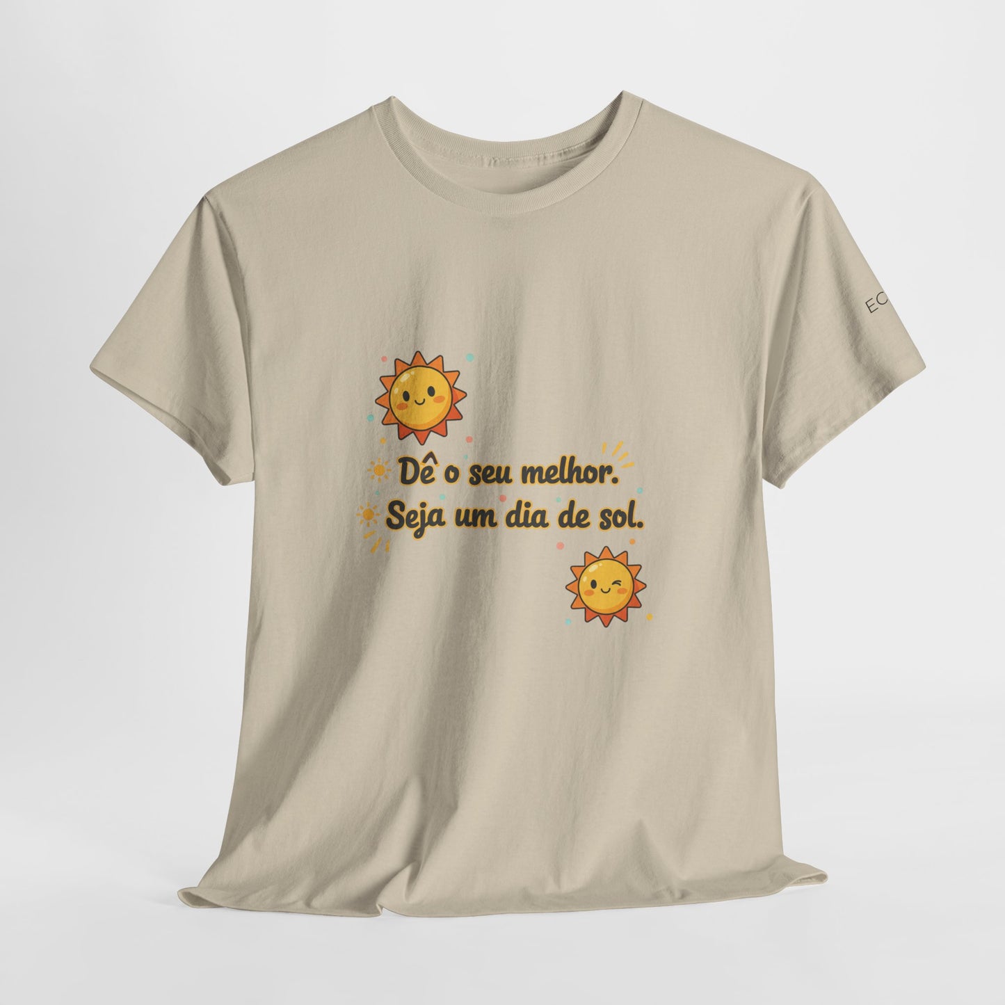 Camiseta Luz Serena – Poema de Esperança em Algodão