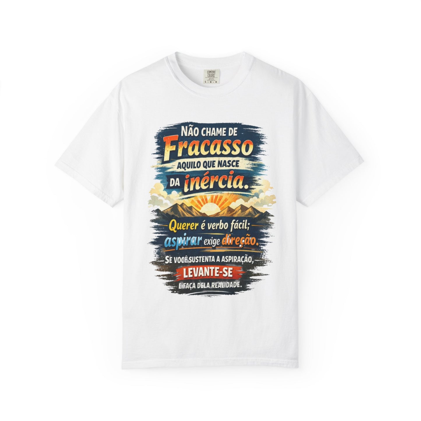 Camiseta Aspiração em Algodão Ring-Spun — Convicção Silenciosa