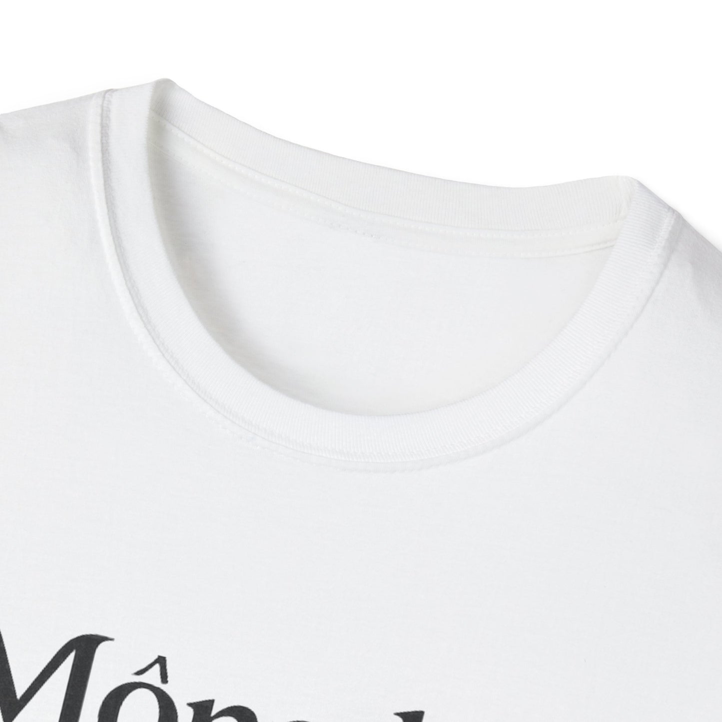 Mônada — Camiseta com estampa filosófica "EU = (0,0)"