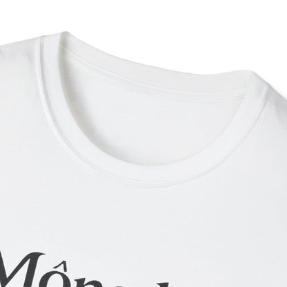 Mônada — Camiseta com estampa filosófica "EU = (0,0)"