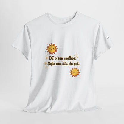 Camiseta Luz Serena – Poema de Esperança em Algodão