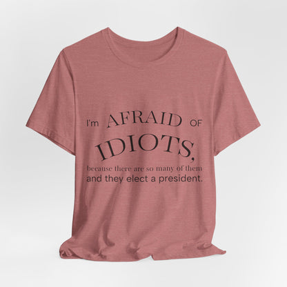 Camiseta Frase Irônica em Inglês | Quote Humor Político T-Shirt