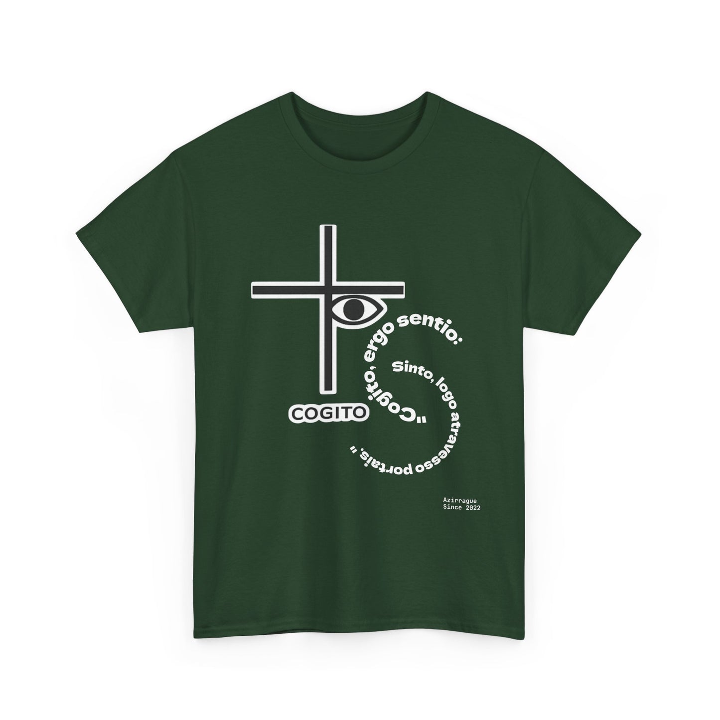Camiseta Cruz & Olho — Filosofia Vestível | Azirrague