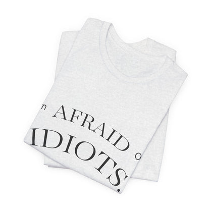 Camiseta Frase Irônica em Inglês | Quote Humor Político T-Shirt