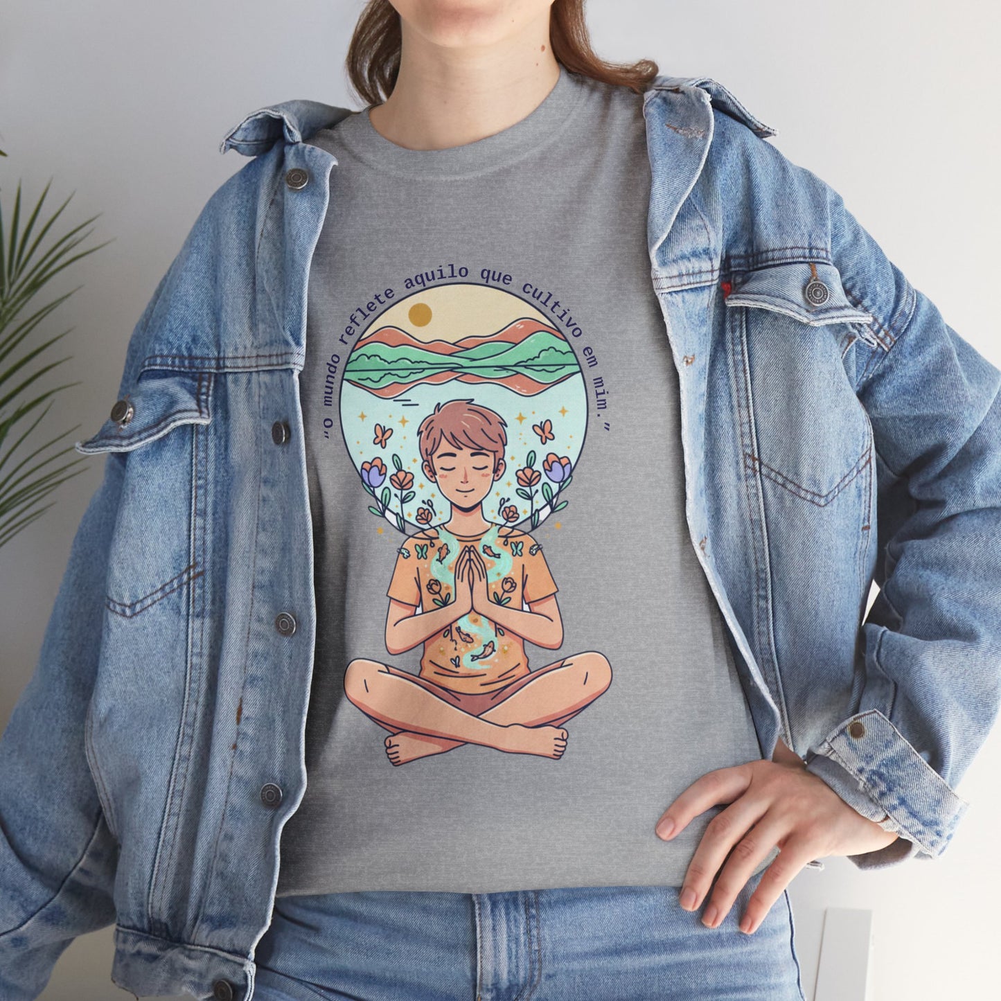 Camiseta “A Liberdade Nasce Por Dentro” — Algodão Premium | Jornada Interior
