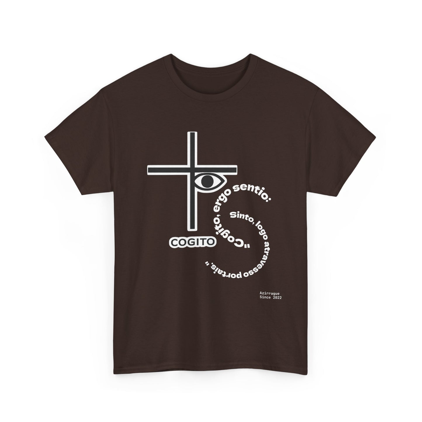 Camiseta Cruz & Olho — Filosofia Vestível | Azirrague