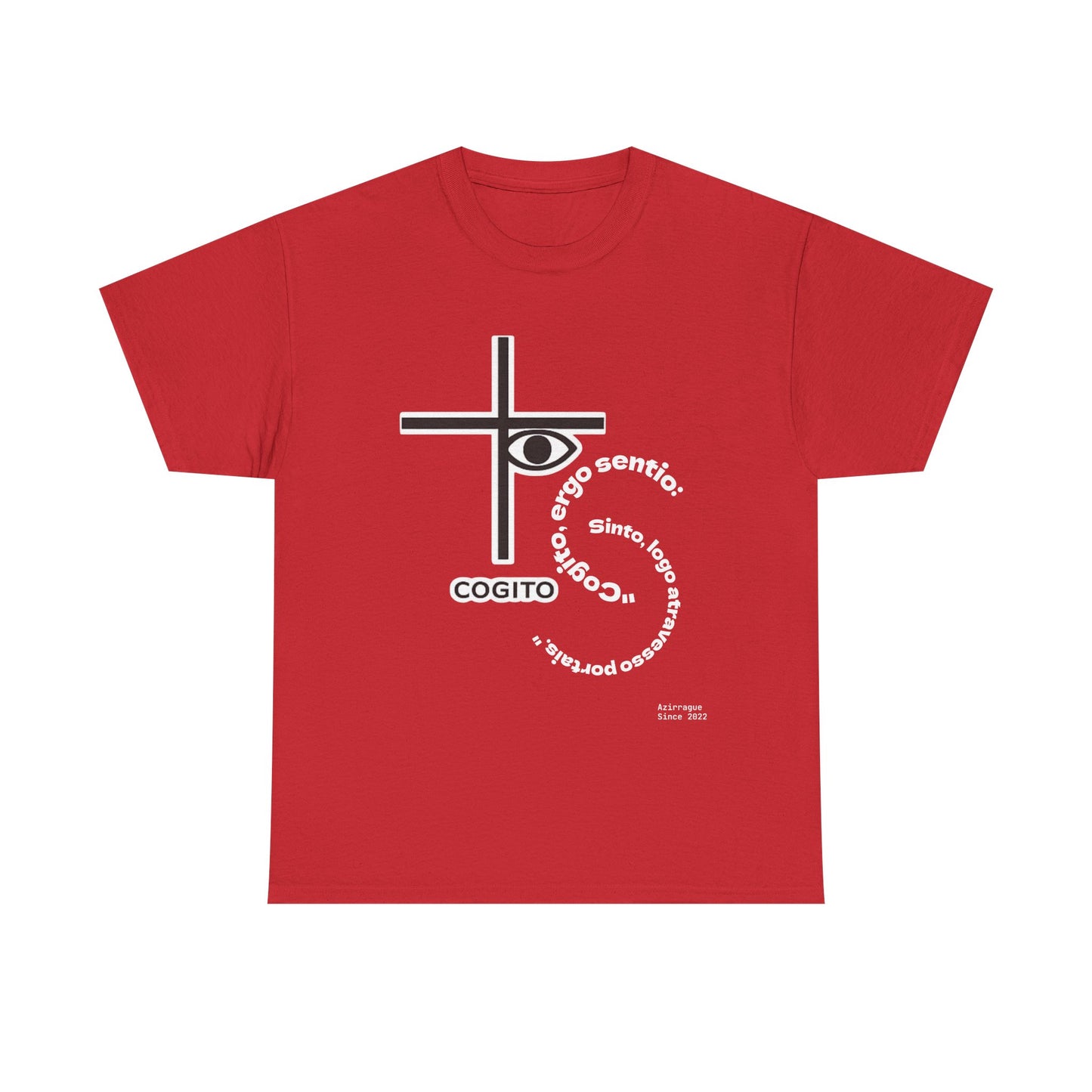 Camiseta Cruz & Olho — Filosofia Vestível | Azirrague
