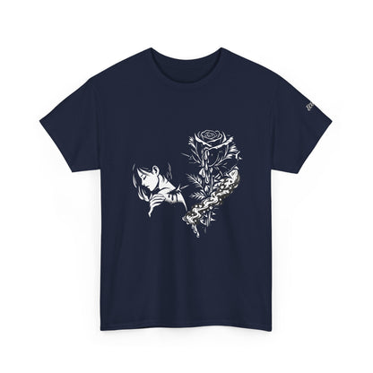 Camiseta Poema Azirrague — Rosa em Luto