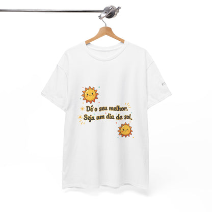 Camiseta Luz Serena – Poema de Esperança em Algodão