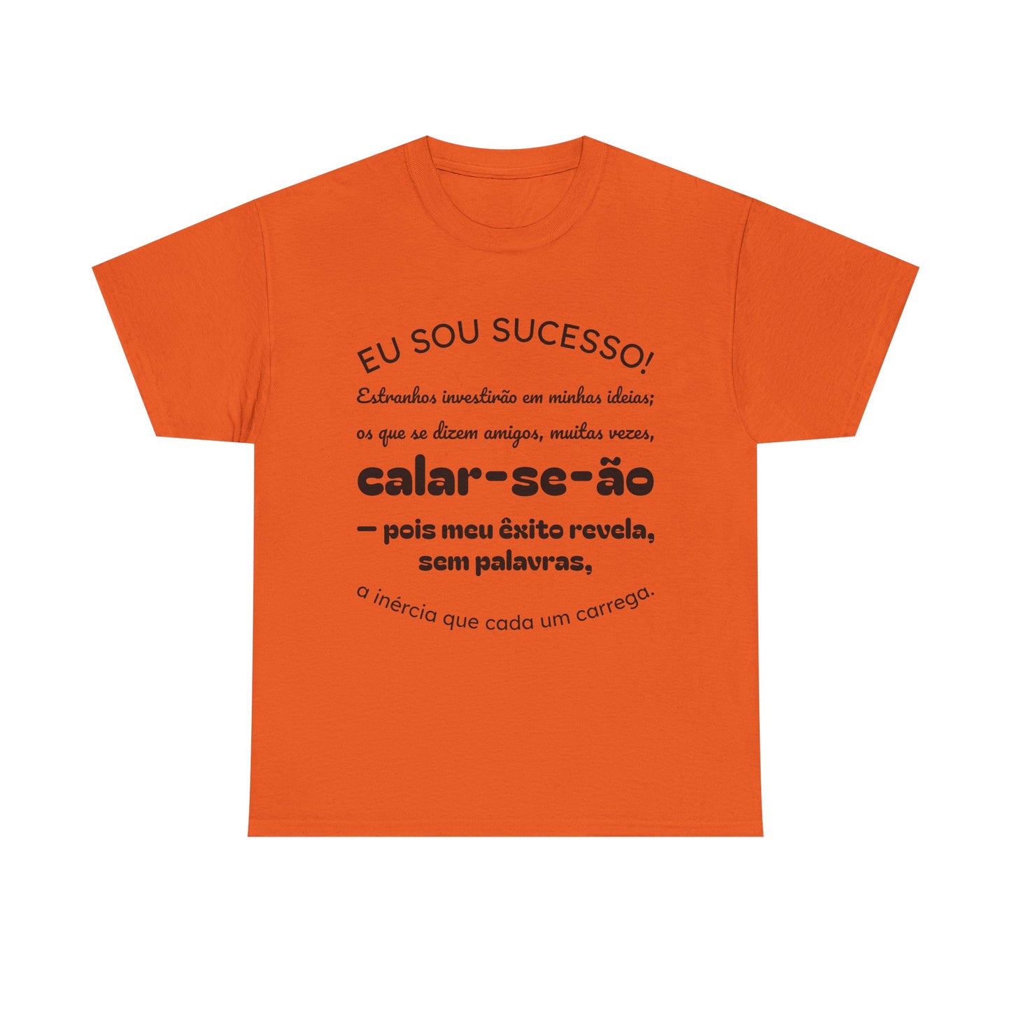 Camiseta estampada unissex Let Your Swords | Azirrague
