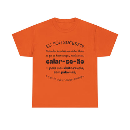 Camiseta estampada unissex Let Your Swords | Azirrague