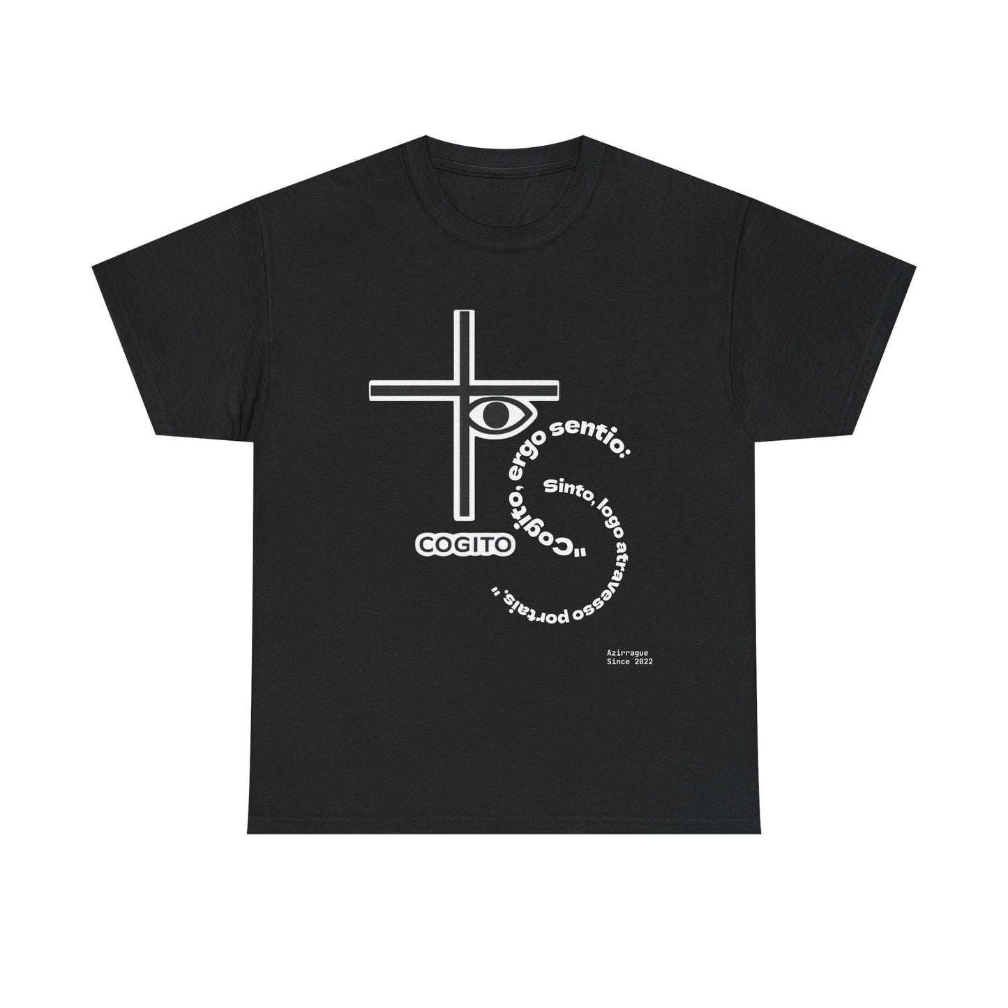 Camiseta Cruz & Olho — Filosofia Vestível | Azirrague