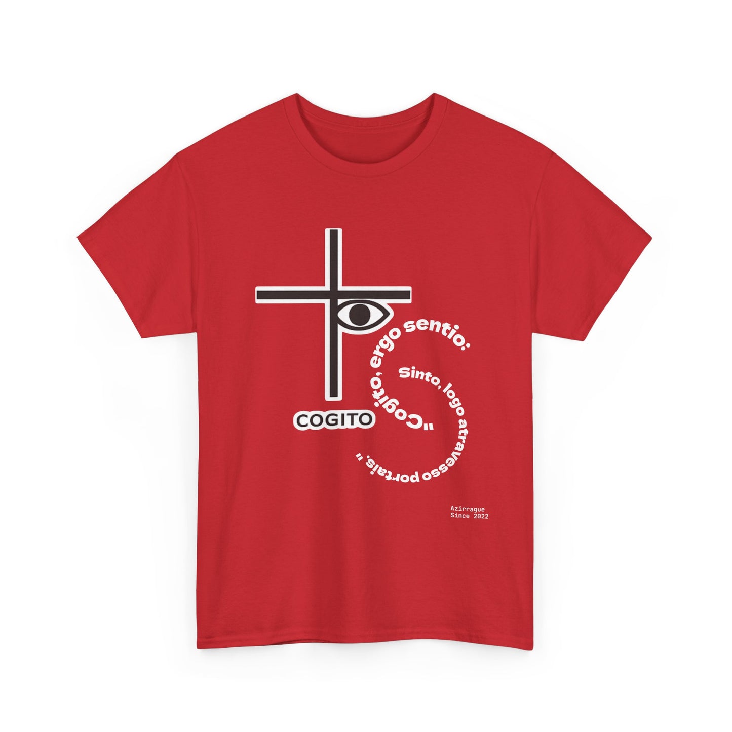 Camiseta Cruz & Olho — Filosofia Vestível | Azirrague