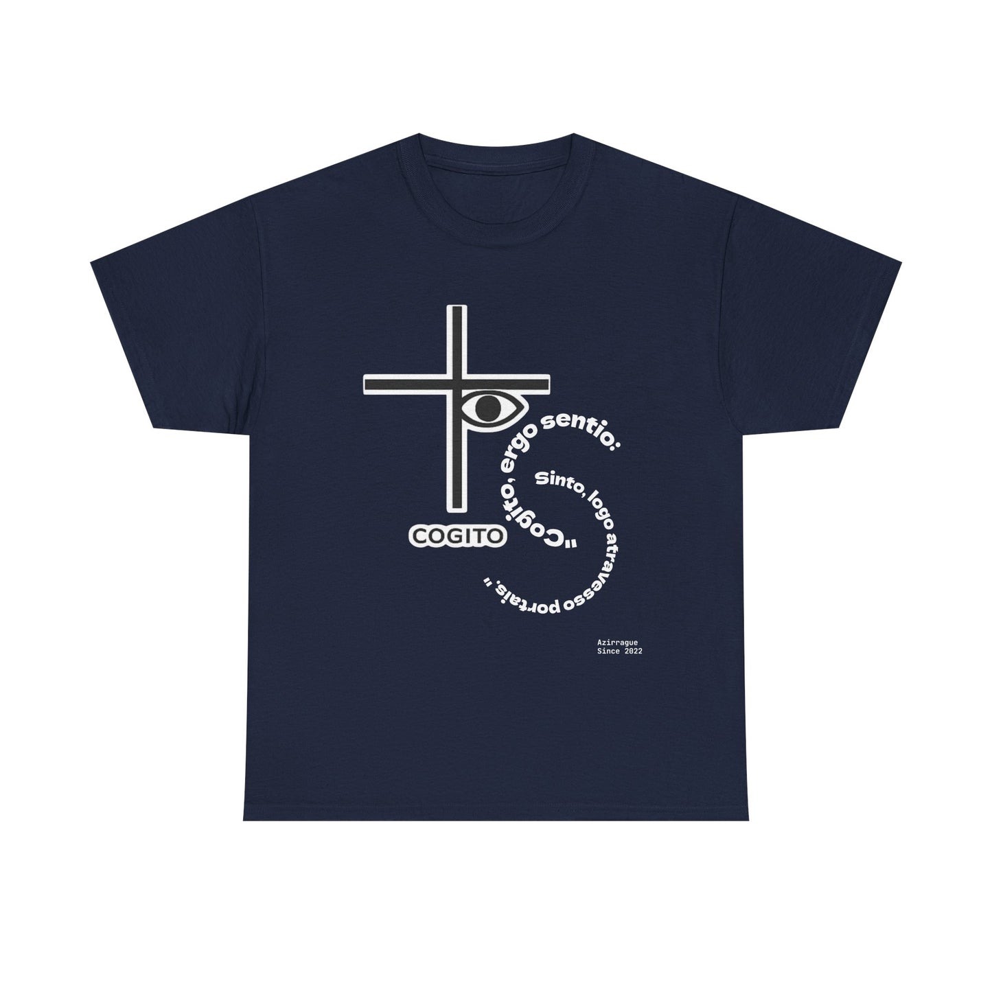 Camiseta Cruz & Olho — Filosofia Vestível | Azirrague