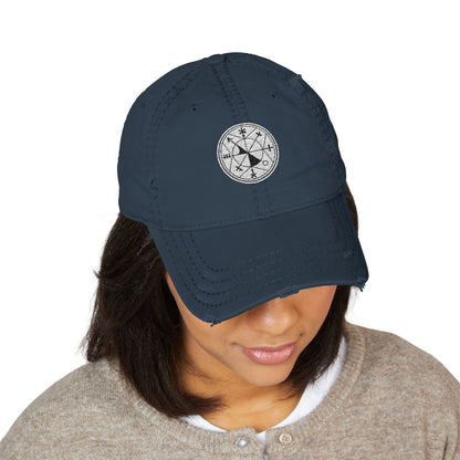 Boné Bússola Desgastada — Direção Interior | OTTO Cap 104-1018