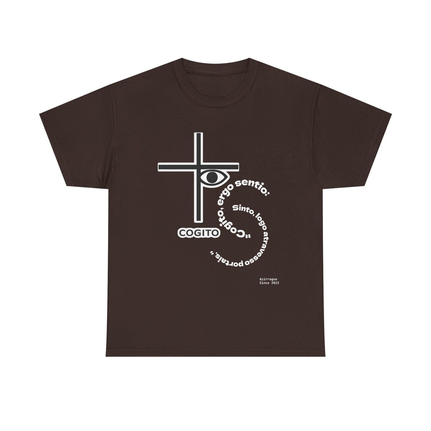 Camiseta Cruz & Olho — Filosofia Vestível | Azirrague