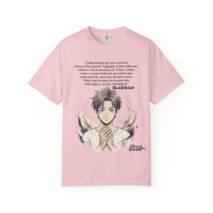 Camiseta Poética Citação Portuguesa — Trecho de Marcelo B. Cavalcante