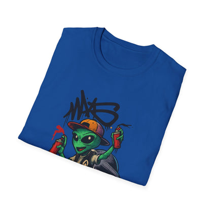 Camiseta Street Art Cogumelo Guardião – Algodão Ring-Spun Gildan 64000