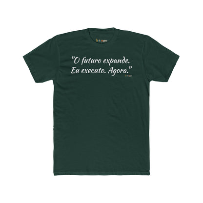 Camiseta O Futuro Expande — Algodão Leve 4.3 oz